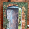 'Secret garden' Panel on wall, Nottingham